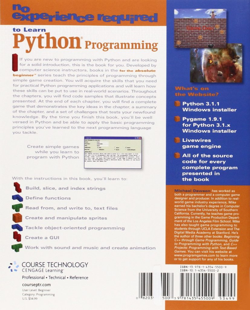 Python Programming for the Absolute Beginner, 3rd Edition      3rd Edition