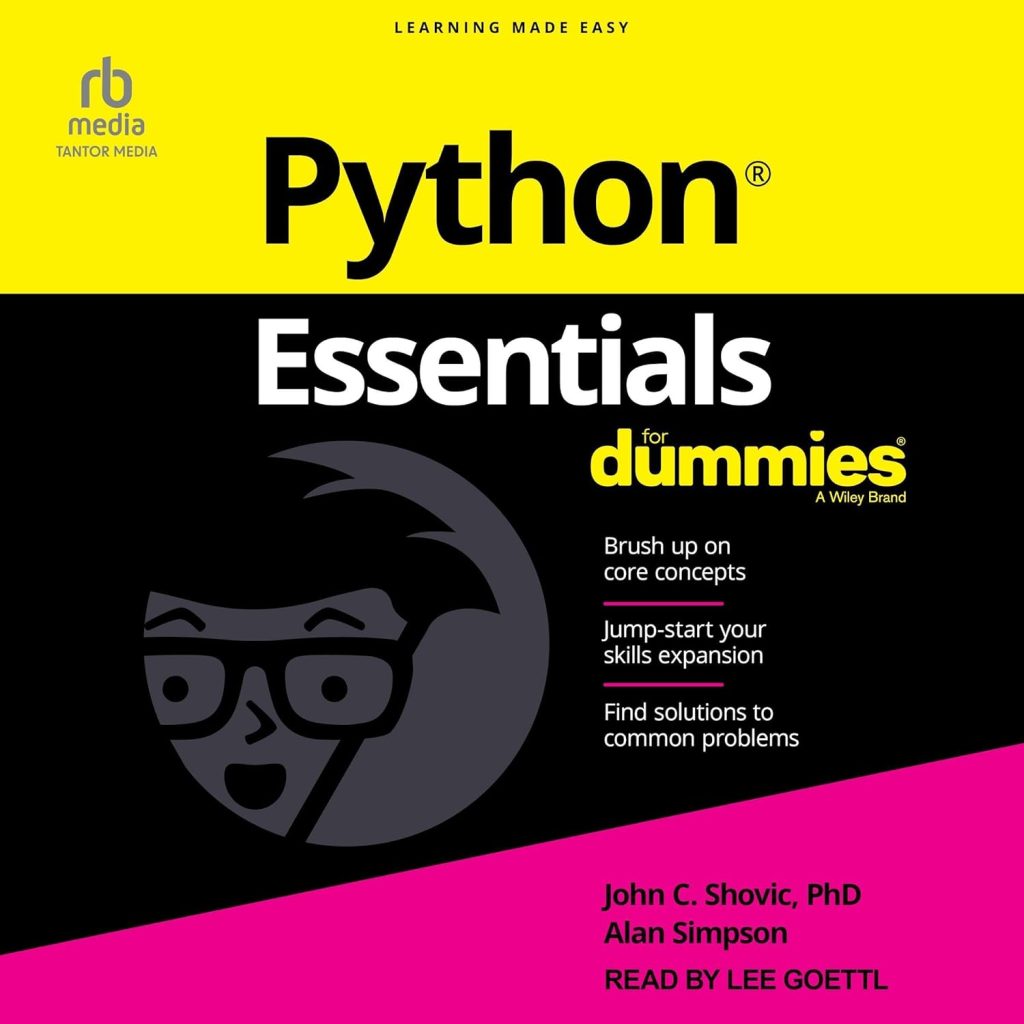 Python Essentials for Dummies Audible Audiobook – Unabridged Python Essentials for Dummies Audible Audiobook – Unabridged