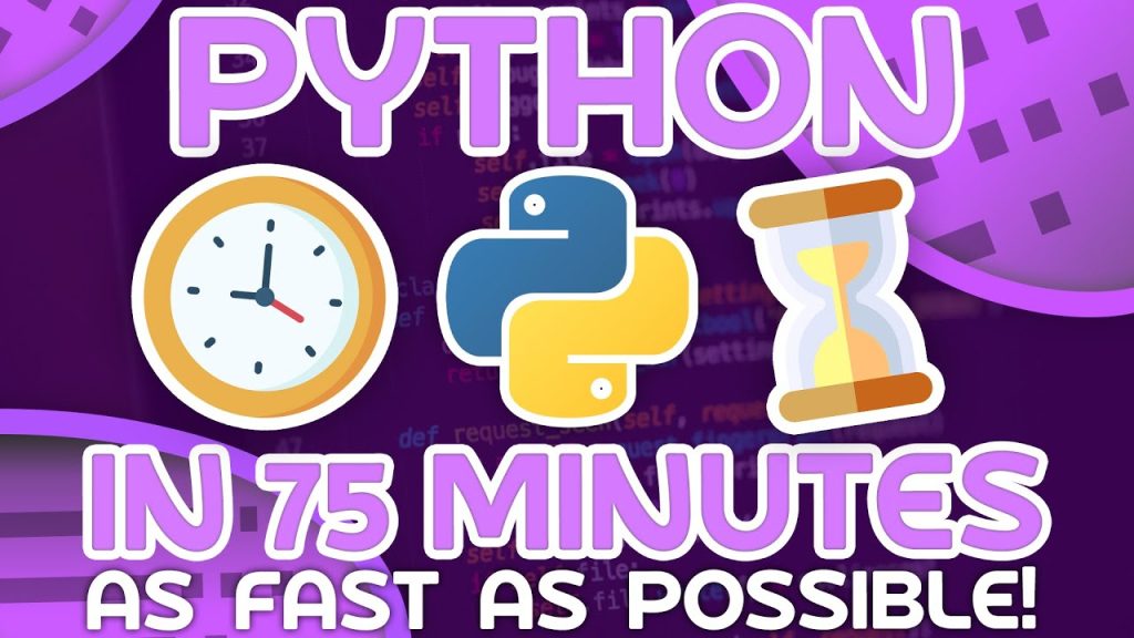 Learn Python as Fast as Possible with Tech With Tim