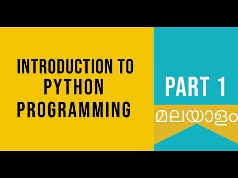 Part 1 | Introduction to Python | Python Malayalam Tutorial For Beginners |Python Coding Challenge