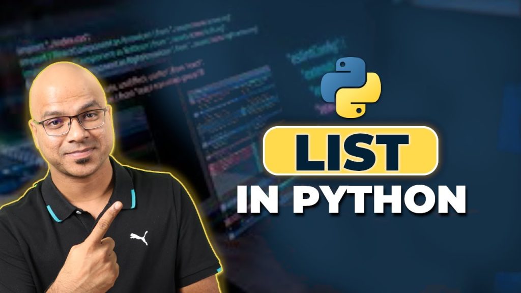 #5 Python Tutorial for Beginners | List in Python #5 Python Tutorial for Beginners | List in Python